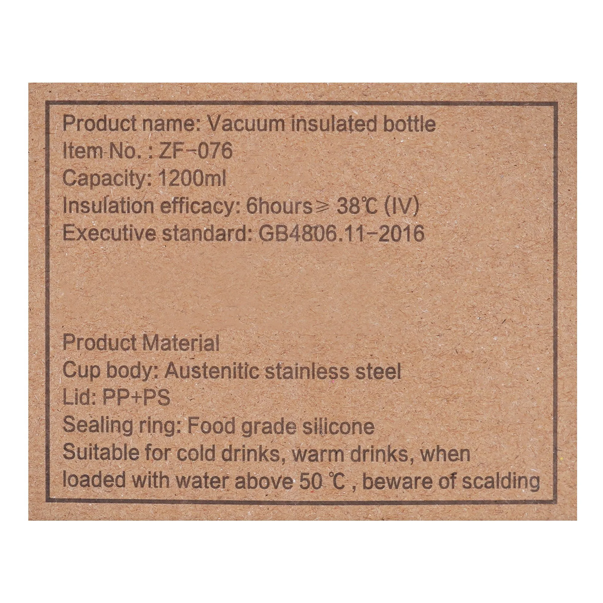 Premium everyday wear ajf sitarayuri stainless steel vacuum insulated tumbler, 1200ml, beige