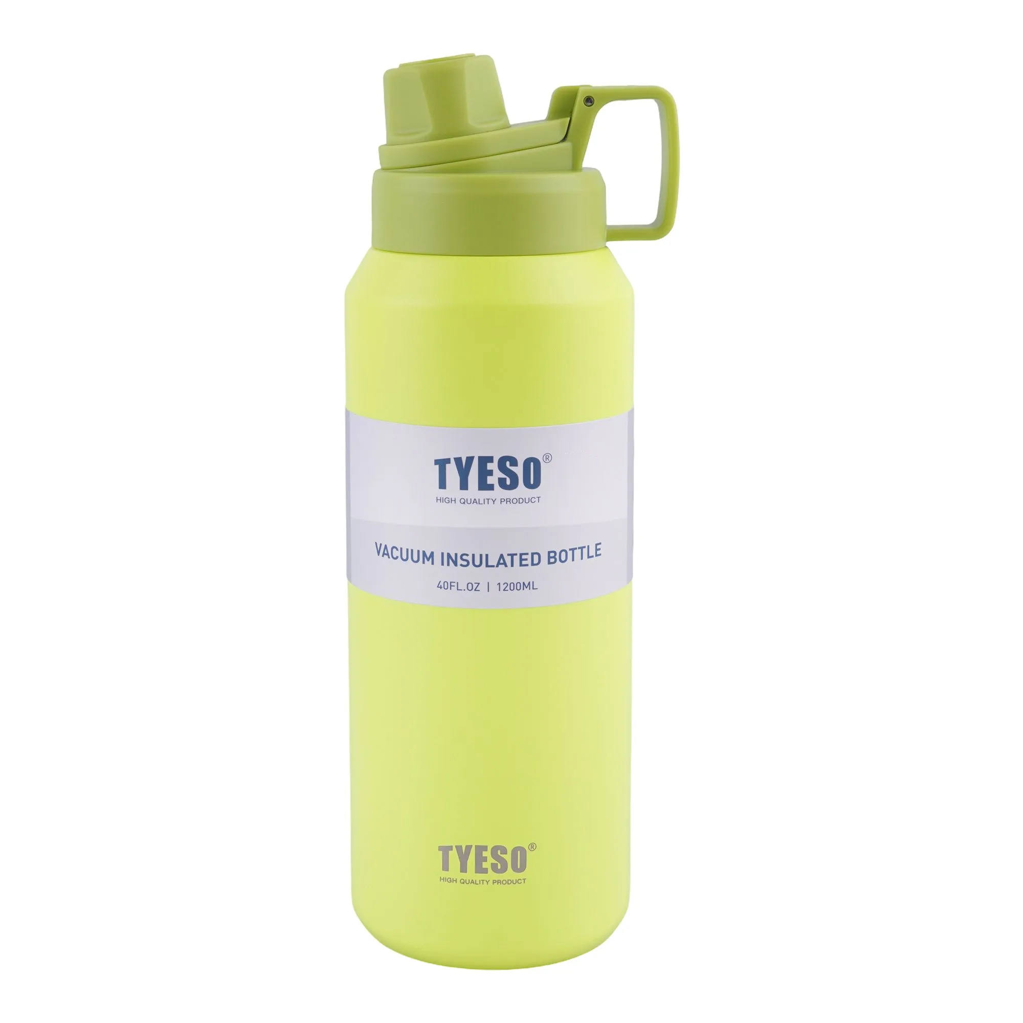 AJF Tyeso Vacuum Insulated Stainless Steel Tumbler, 1200ml, Lime