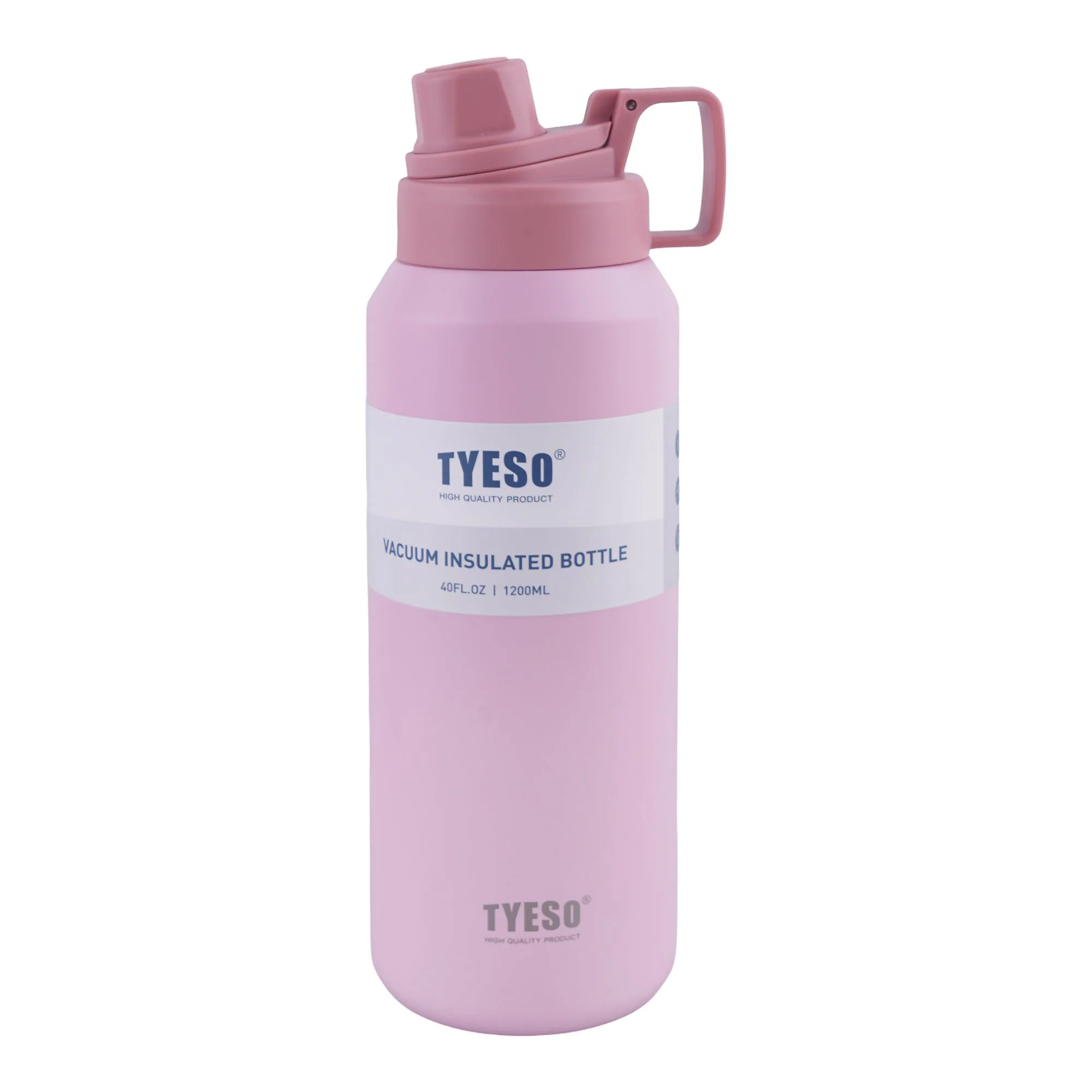 AJF Tyeso Vacuum Insulated Stainless Steel Tumbler, 1200ml, Pink