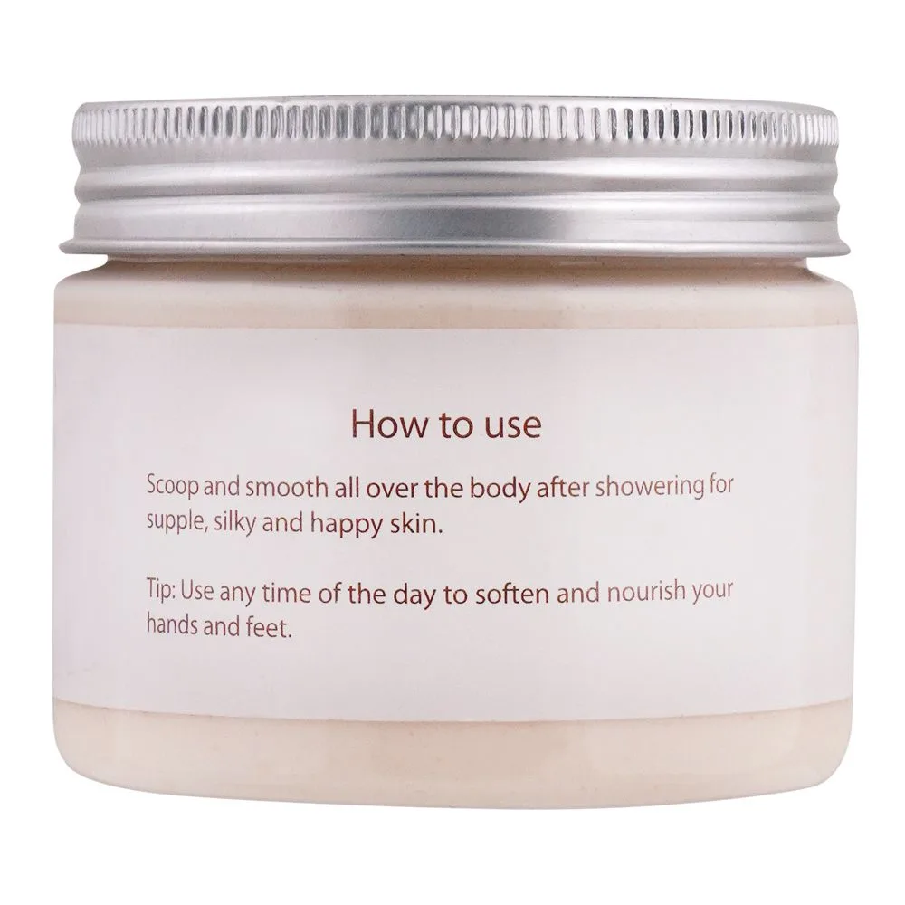 Side view of aliya b papaya & geranium aqua hand made cream, for radiant & healthy skin, 150g