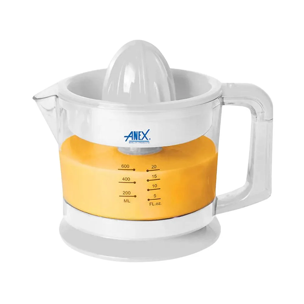 Anex Citrus Juicer With Dust Cover, 40W, White, AG-2058