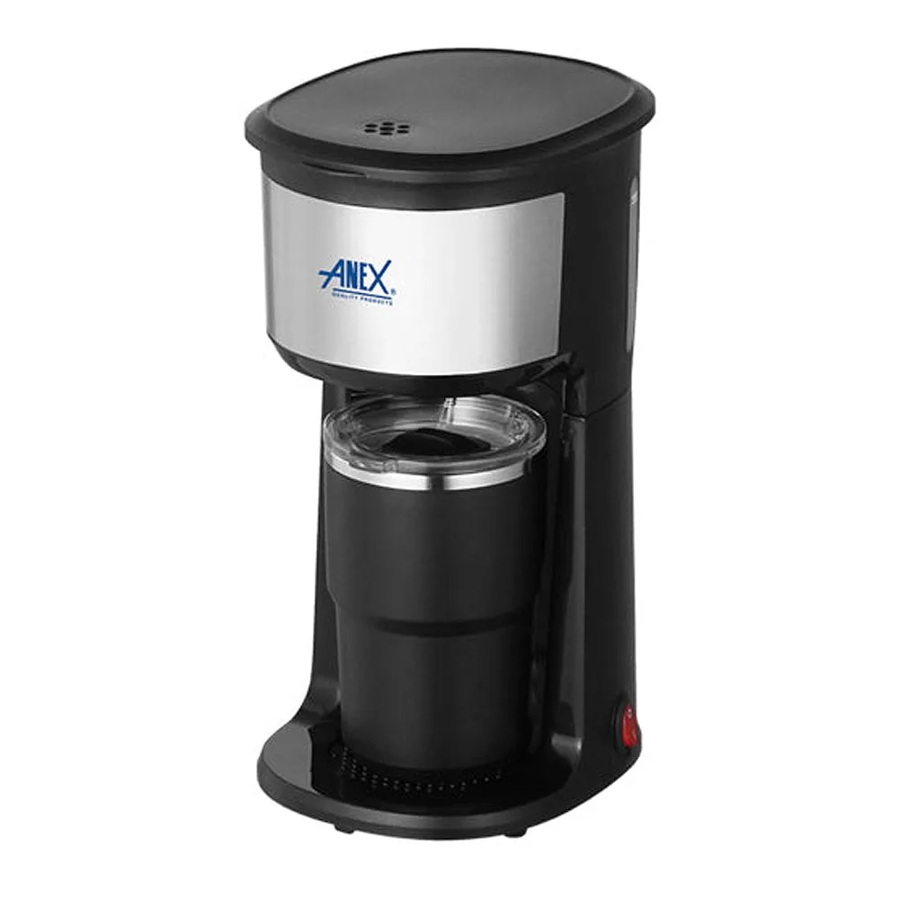 Anex Deluxe Coffee Maker, 600W, 220-240V, 400ml Capacity, AG-802