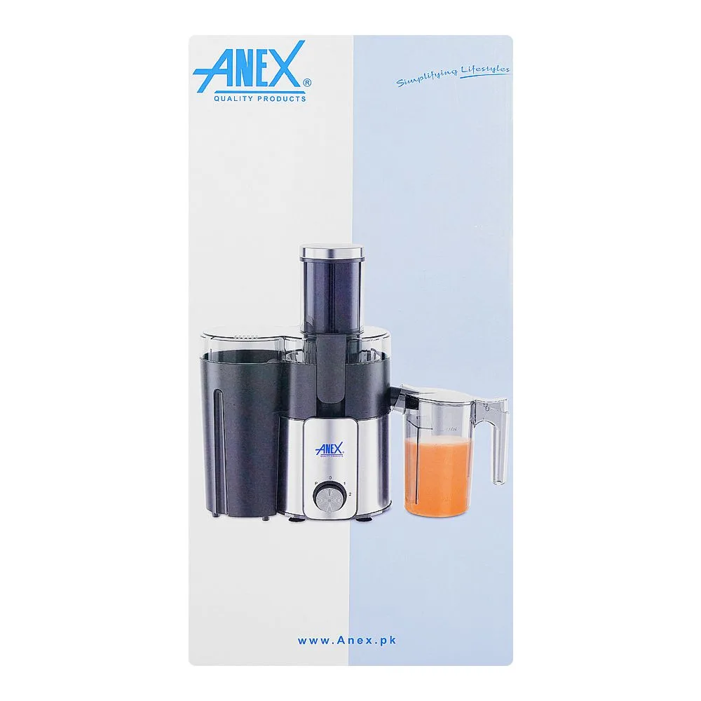 Comfortable casual anex deluxe juicer, 600w, ag-90