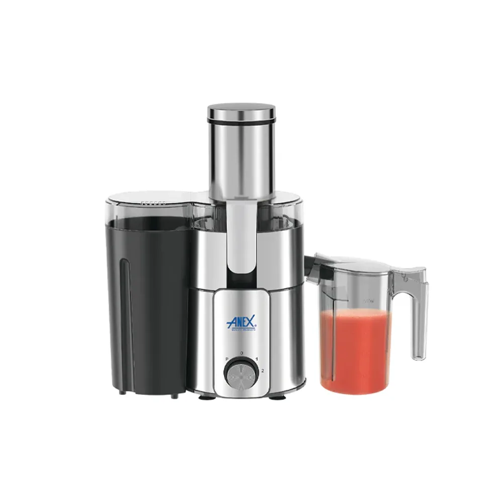Side view of anex deluxe juicer, 600w, ag-91