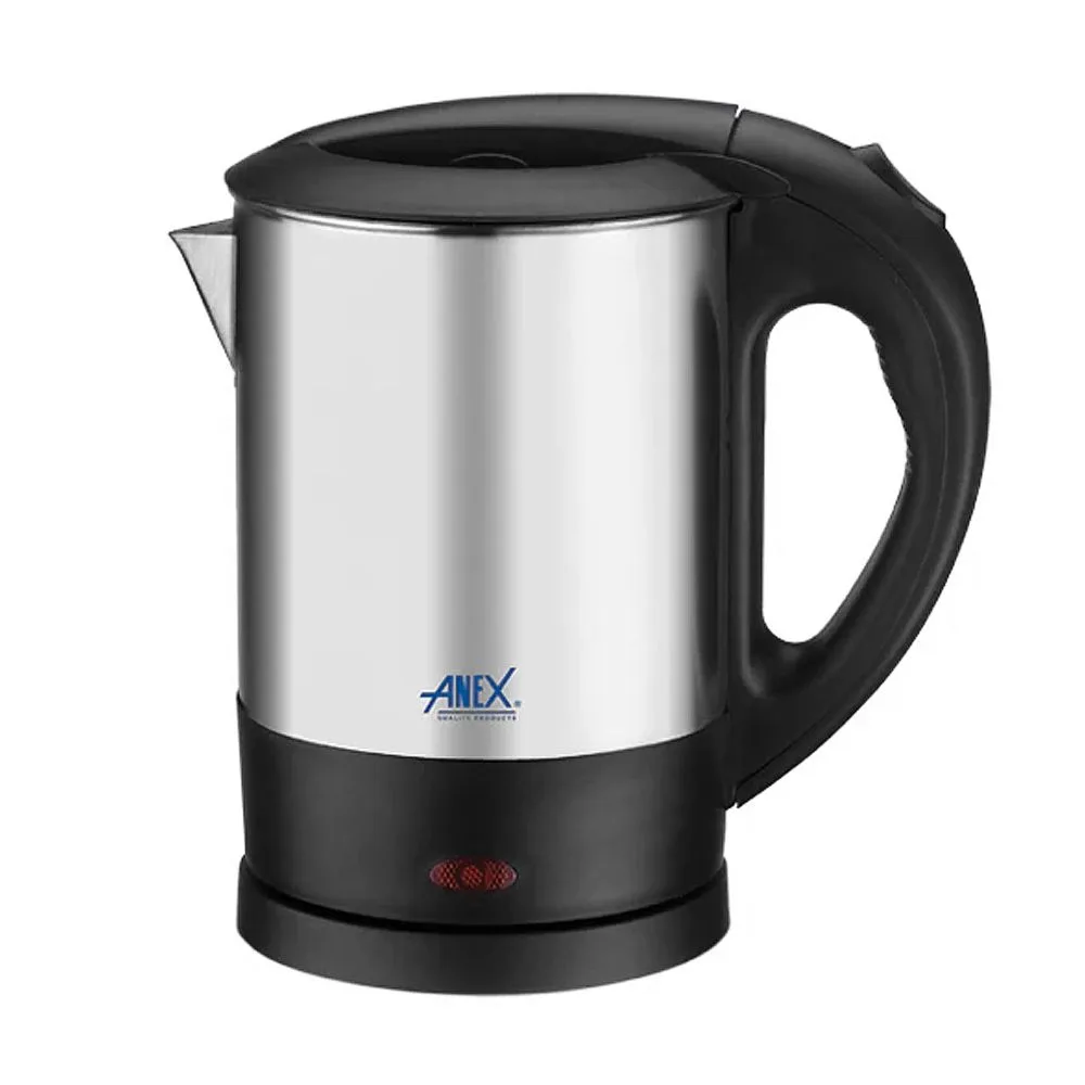 Anex Deluxe Kettle, 1350W, 1000ml Capacity, Black & Silver, AG-4053
