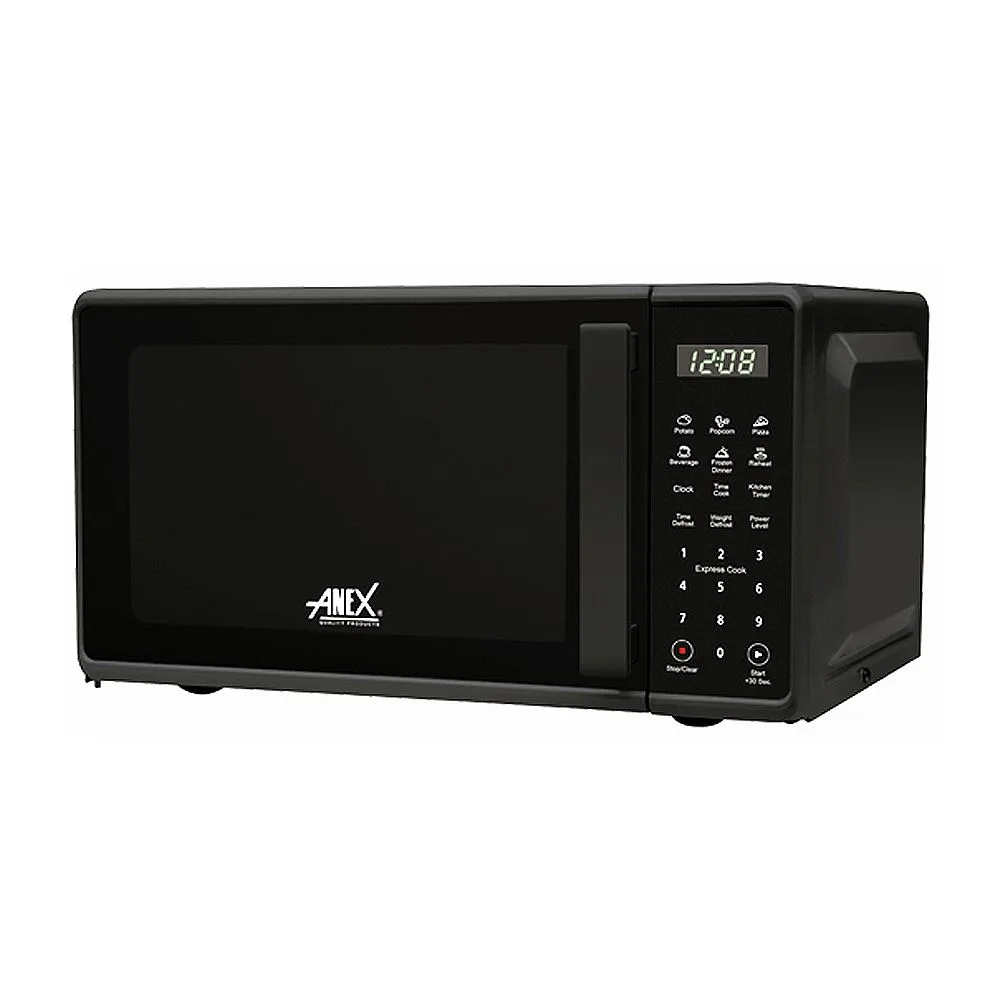 Anex Deluxe Microwave Oven, Black, 700W, 20 Liters, AG-9029