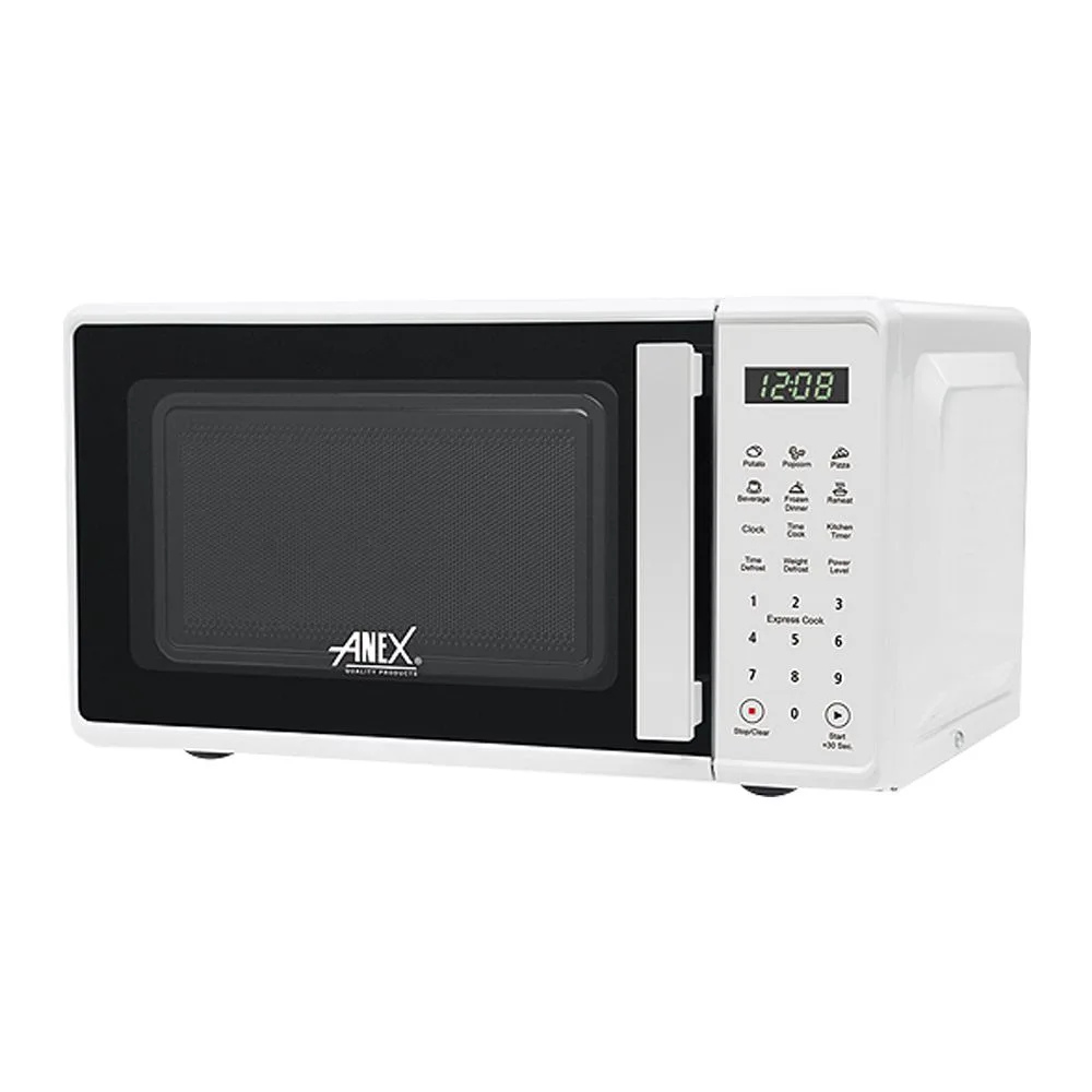 Anex Deluxe Microwave Oven, White, 700W, 20 Liters, AG-9029