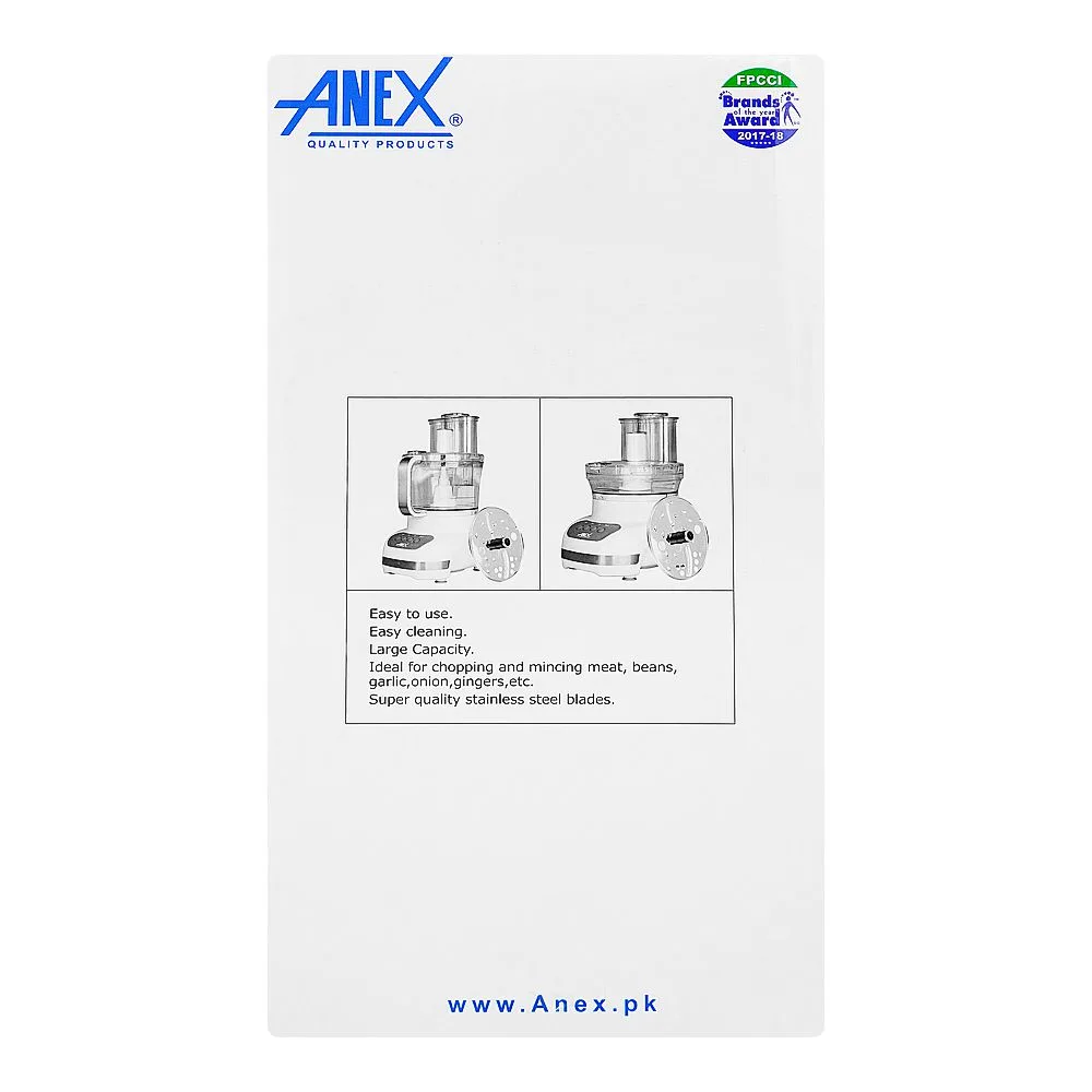 Comfortable casual anex super deluxe chopper, 500w, ag-3058