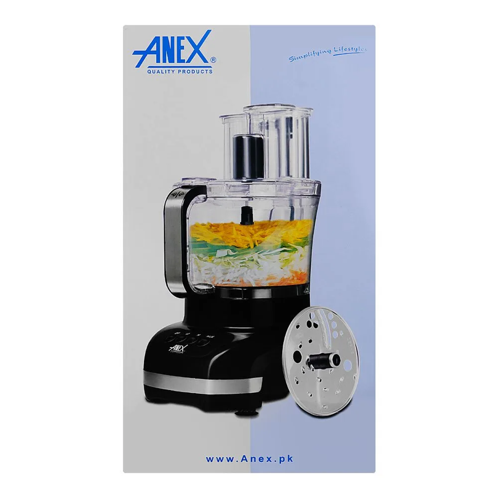 Comfortable casual anex super deluxe chopper, 500w, black & silver, ag-3059