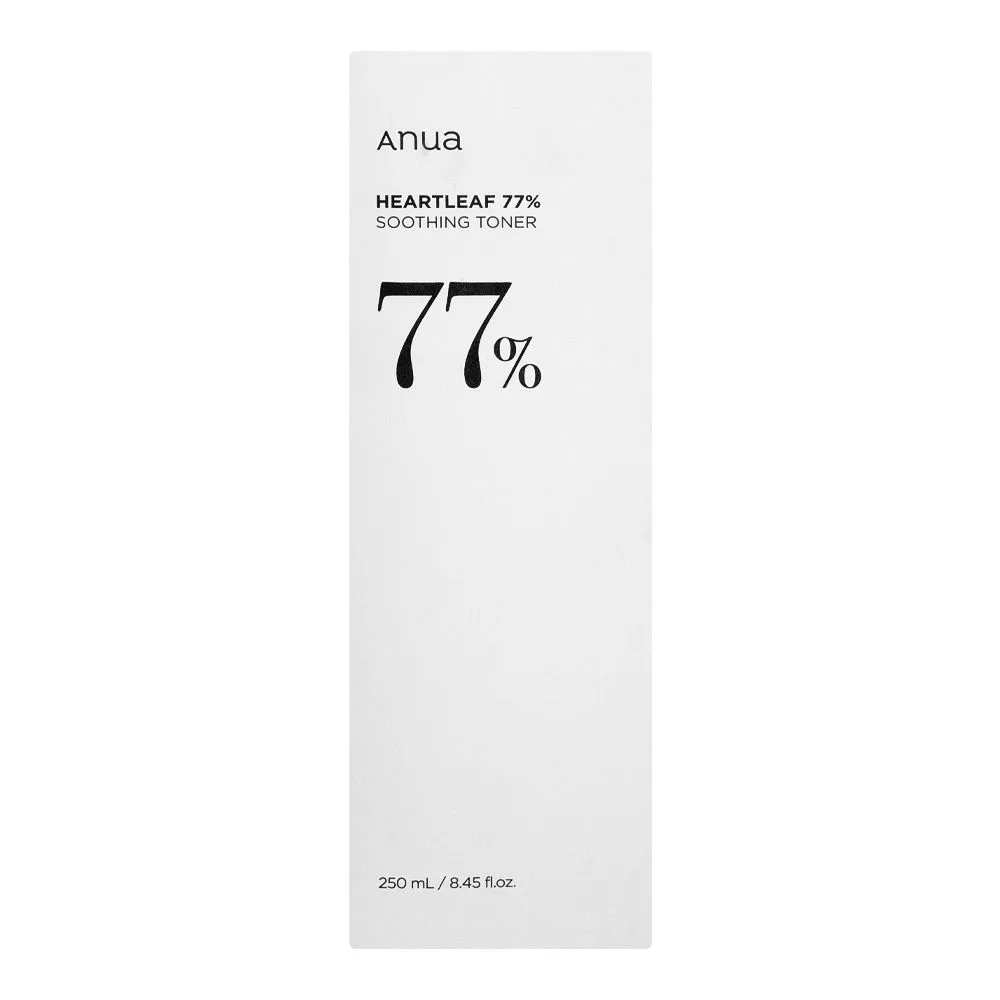 Comfortable casual anua heartleaf 77% soothing toner, 250ml