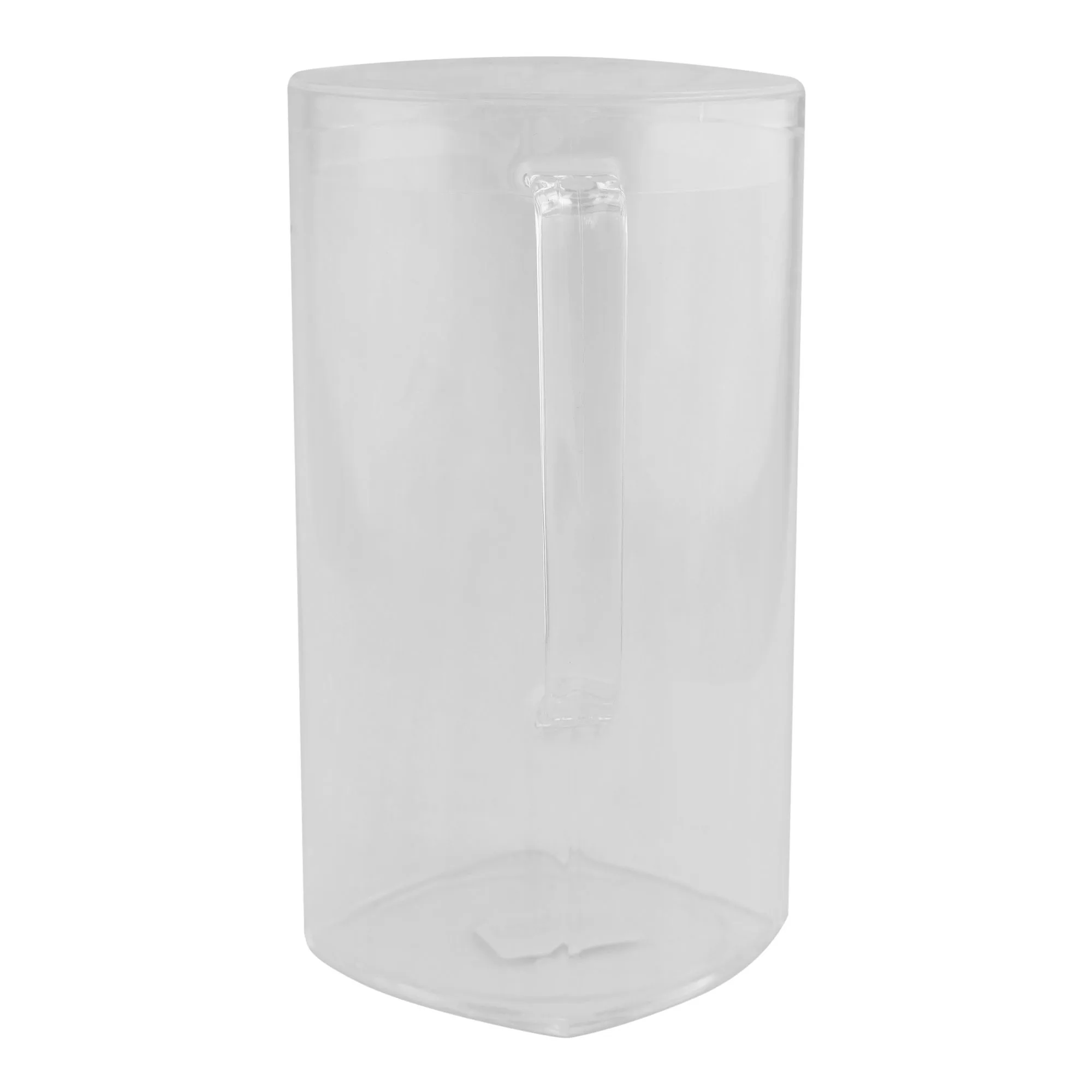 Side view of appollo fashion acrylic jug natural
