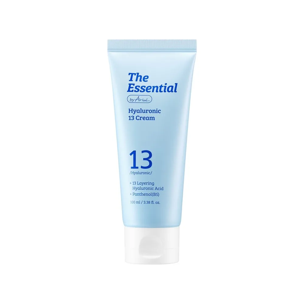 Ariul The Essential Hyaluronic 13 Cream, Hyaluronic Acid, Panthenol B5, For All Types Of Skin, 100ml