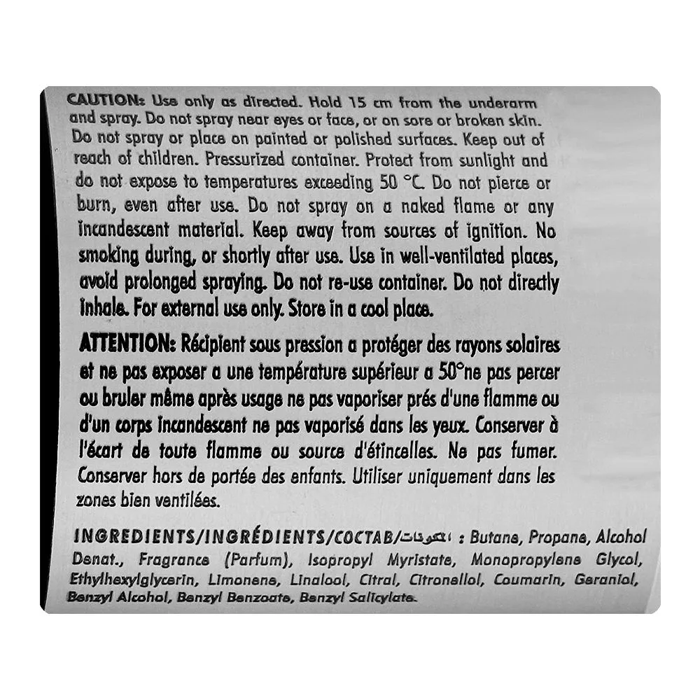 Comfortable casual armaf club de nuit sillage body spray, for men & women, 200ml