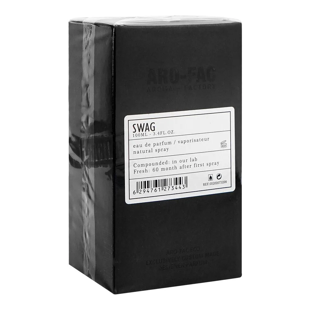 Aro-Fac Swag, Eau De Parfum, For Men & Women, 100ml