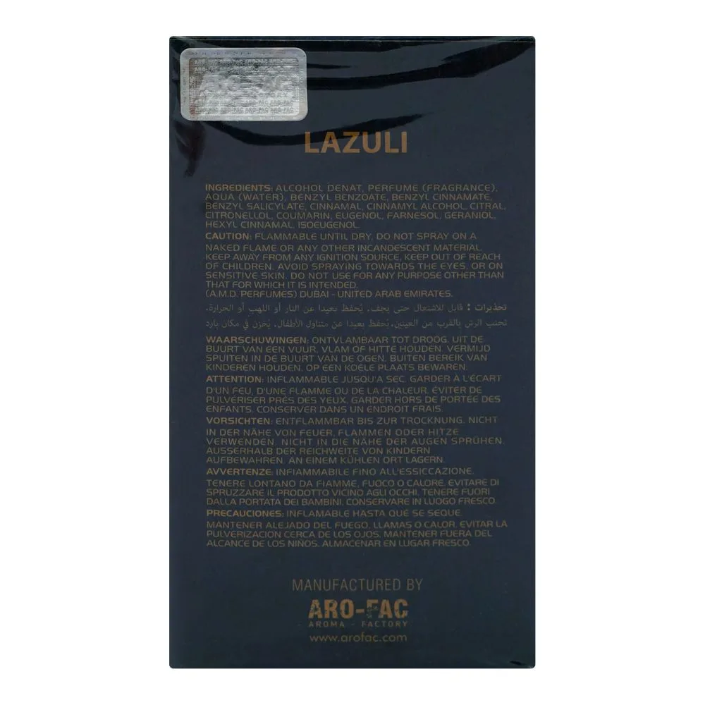 Comfortable casual aro-fac tropic oud, eau de parfum, for men & women, 100ml