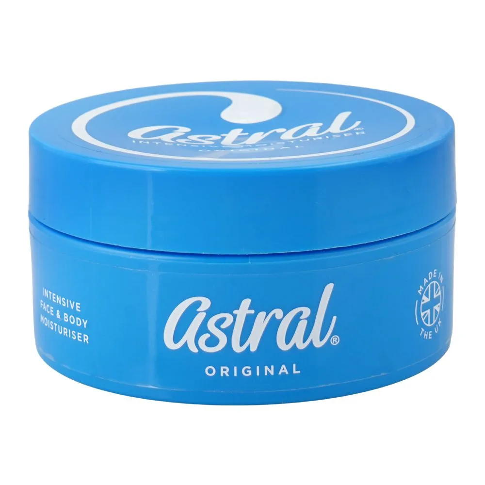 Astral Original Face & Body Moisturizer Cream, Glycerin, For Moisturized Skin, 200ml