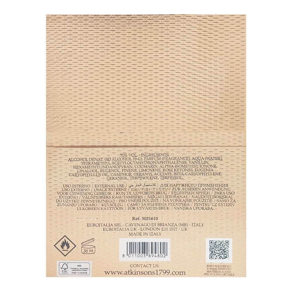 Comfortable casual atkinsons shine despite everything parfum intense, for men & women, 100ml