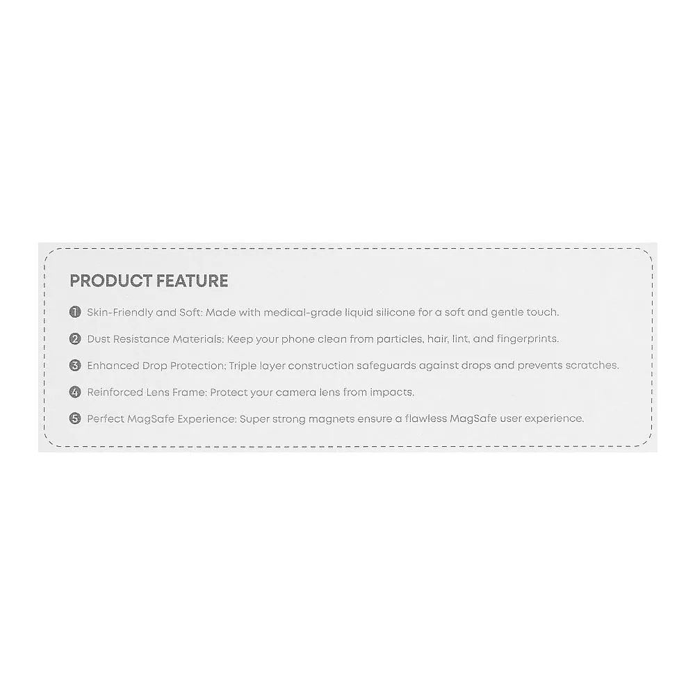 Comfortable casual aukey liquid flex magnetic liquid silicone phone case, black, for iphone 2023 pro max 6.7", pc-gj10d