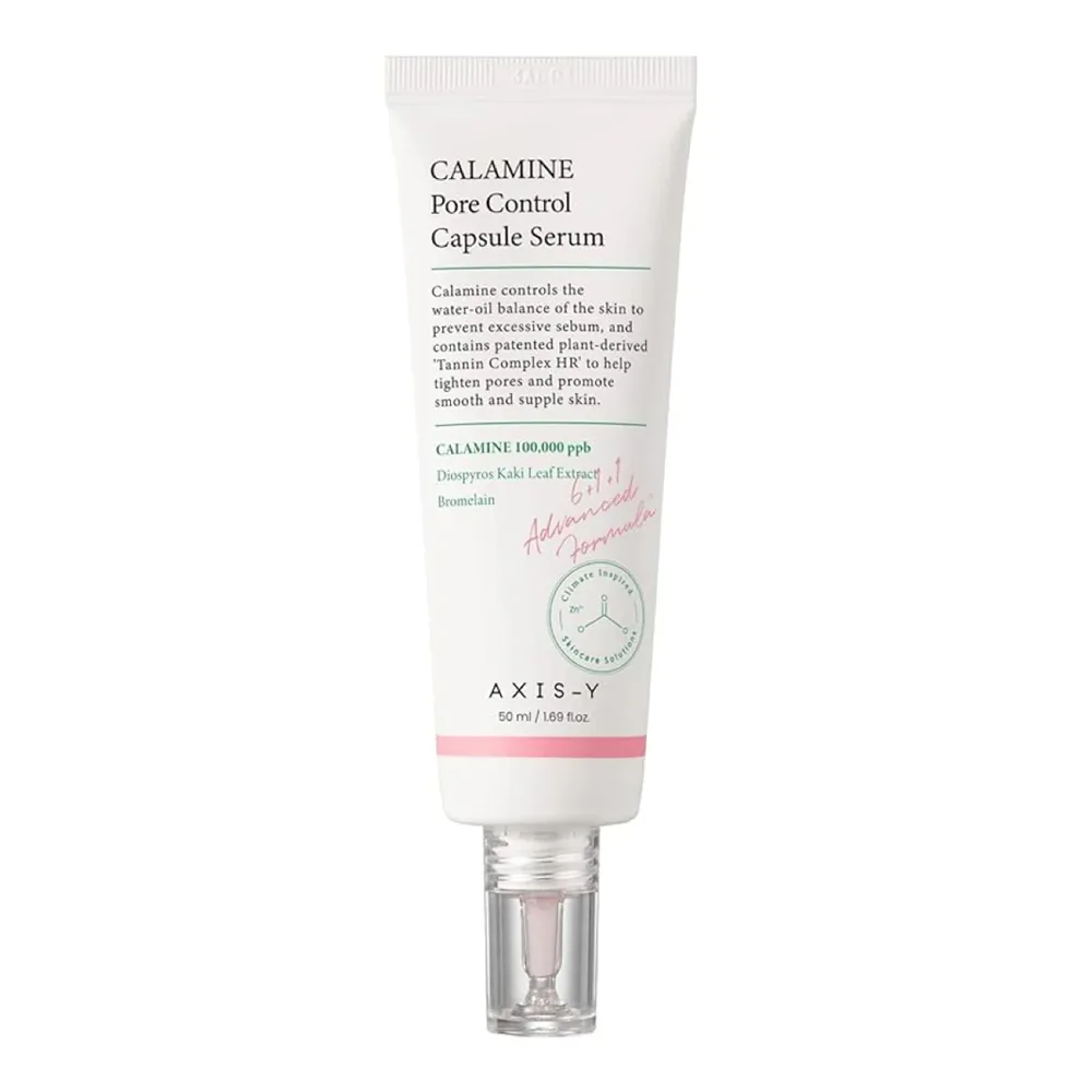 Axis-Y Calamine Pore Control Capsule Serum, Pore Minimizer & Tightening, For All Skin Types, 50ml