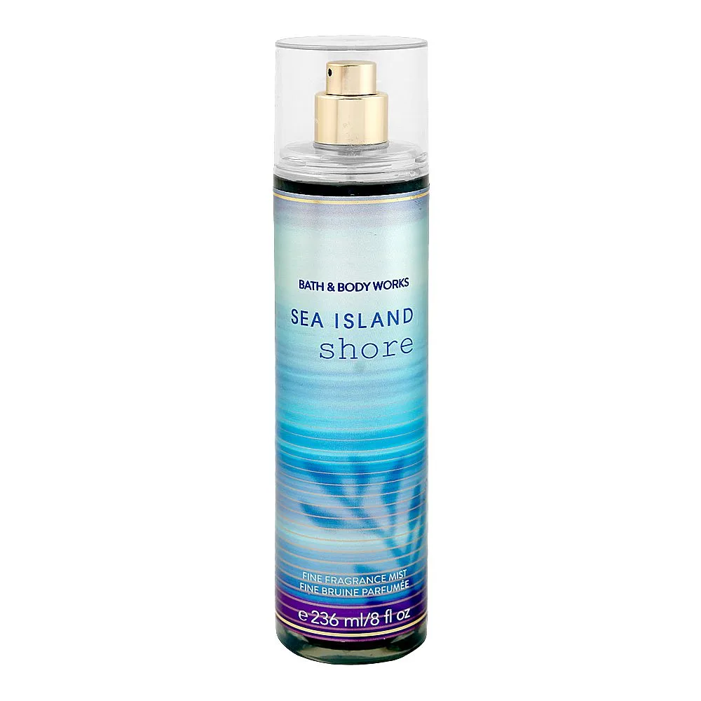 Bath & Body Works Sea Island Shore Fine Fragrance Mist, For Women, 236ml
