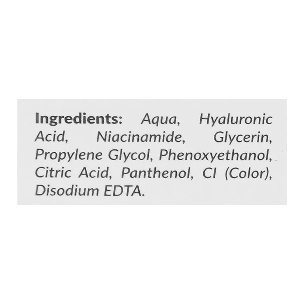Close-up design of beautenic hyaluronic acid 2.5% hydrating toner, gluten & silicone free, niacinamide, for radiant skin, 100ml