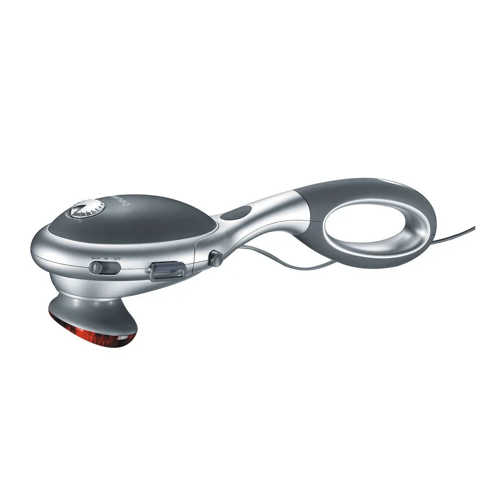 Beurer Handheld Percussion Body Massager with Removable Handle and Infrared Heat, MG 70