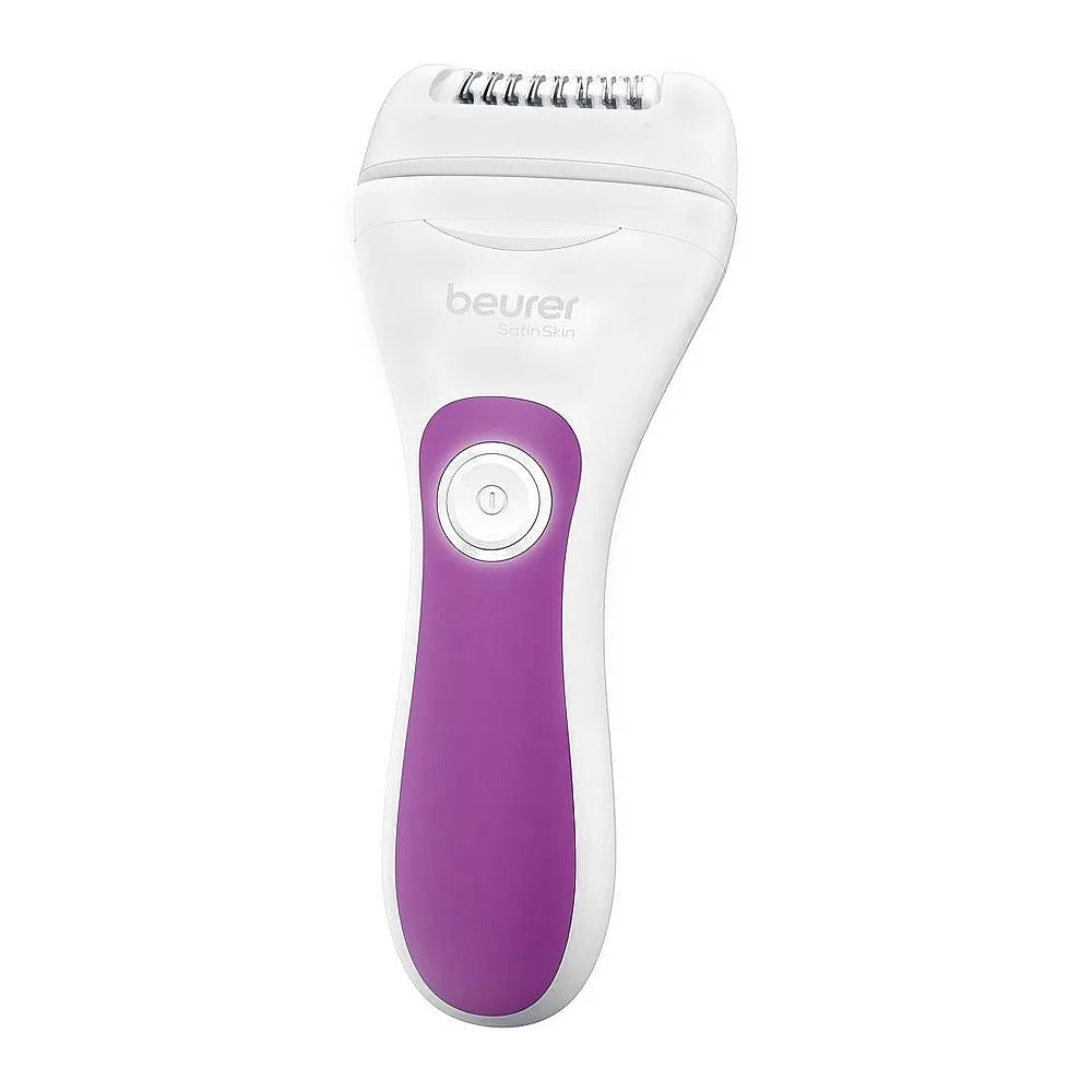 Side view of beurer satin skin lady epilator, hl-76