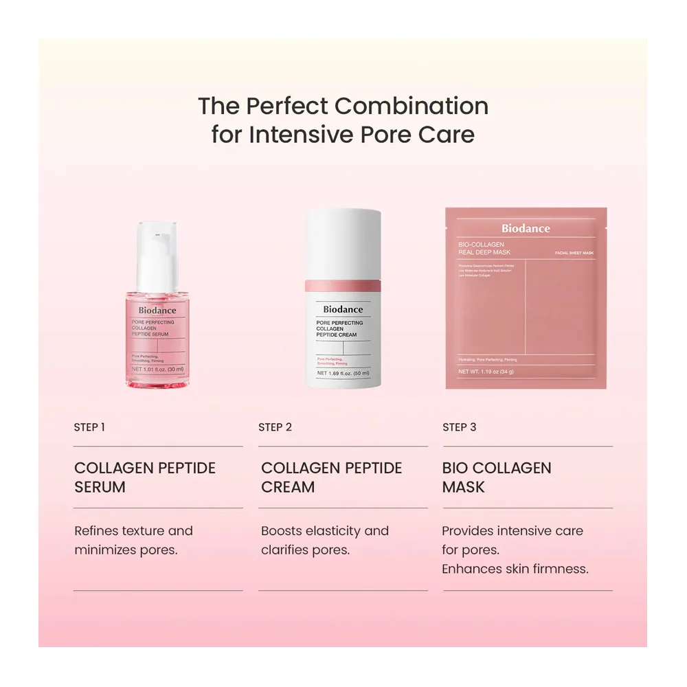 Lifestyle product image of biodance bio collagen real deep facial sheet mask, hyaluronic acid, niacinamide, for all types of skin, 34g