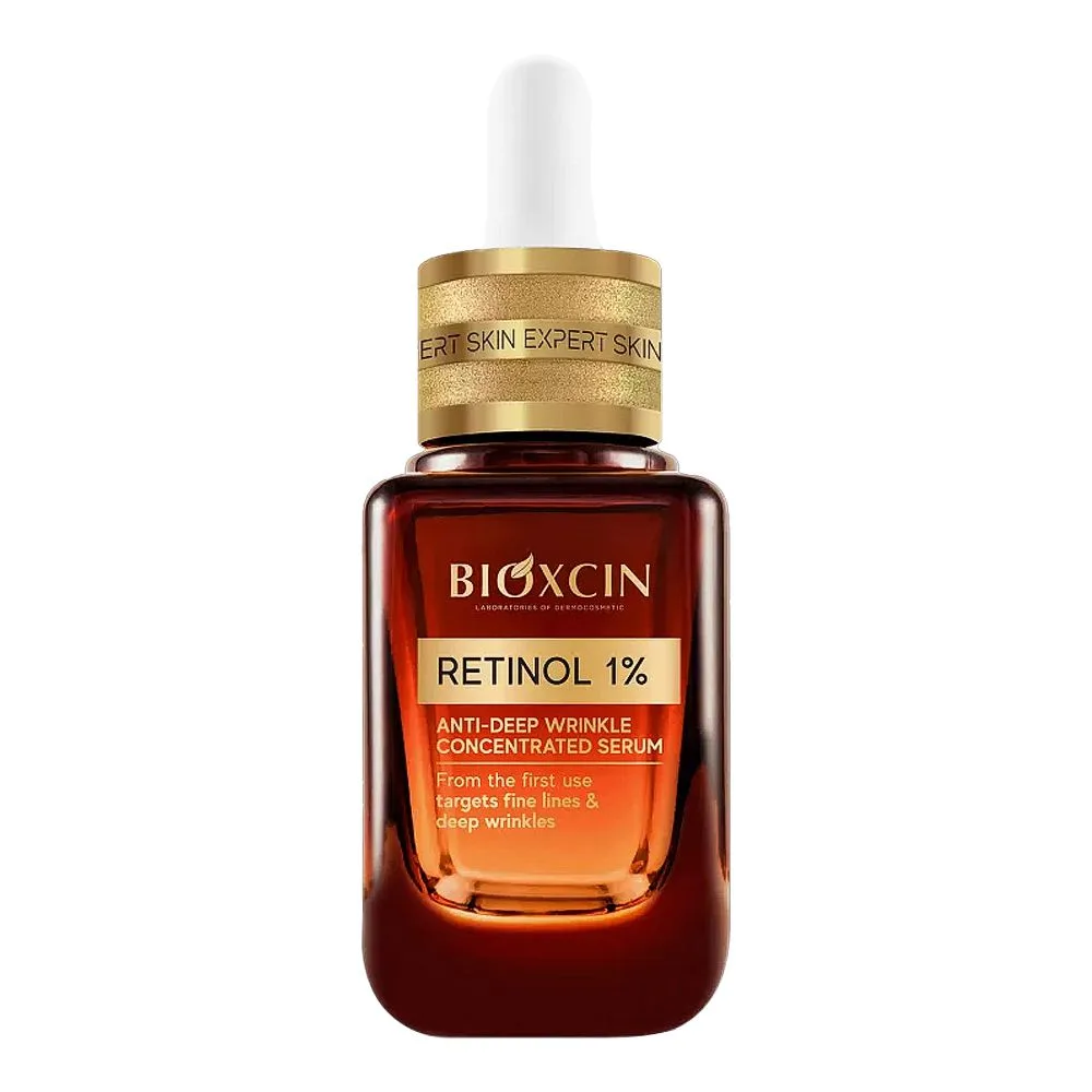 Bioxcin Retinol 1% Anti-Wrinkle Serum, For Types Of Skin, 30ml