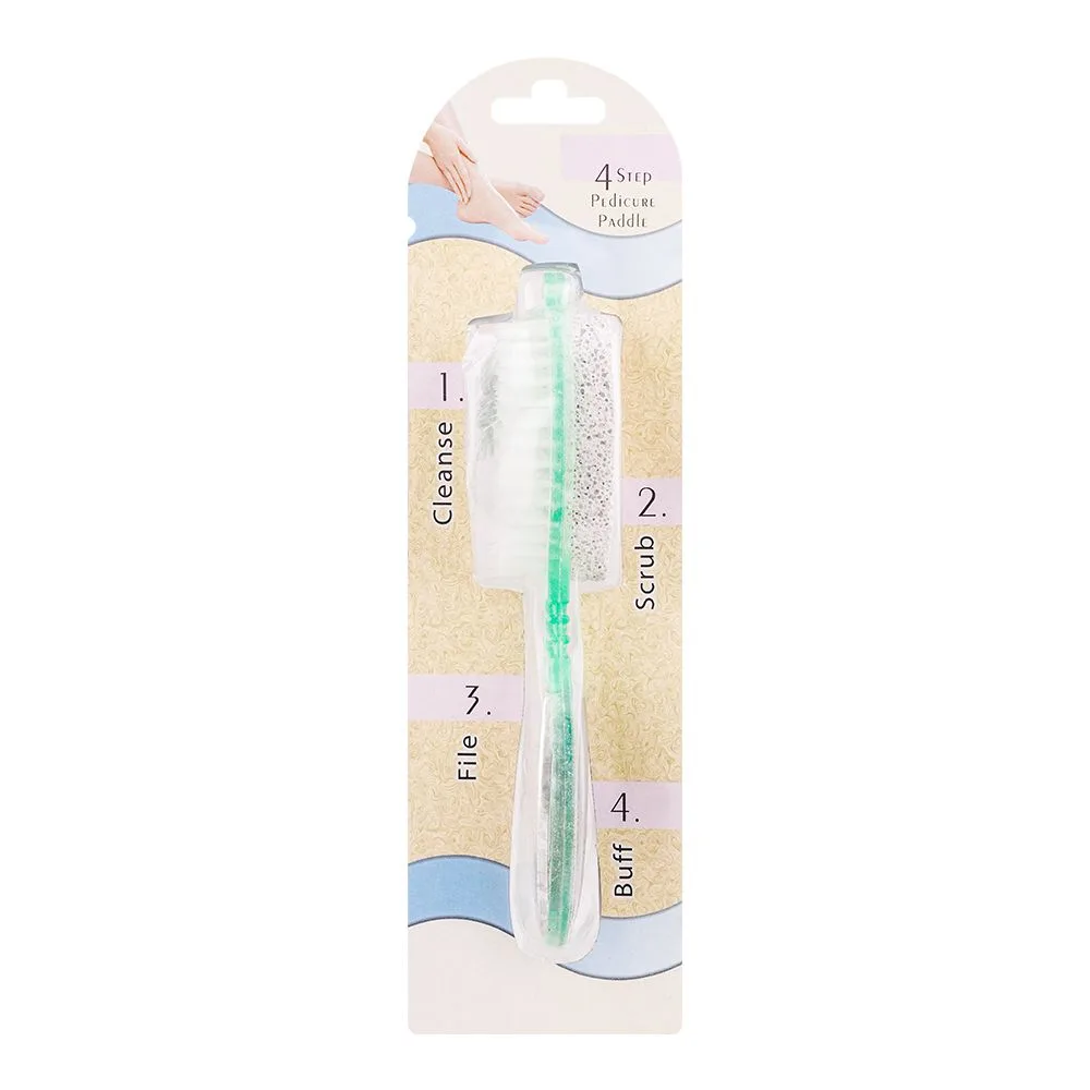 BIYA 4 Step Pedicure Paddle Foot Filer, 026, Multi Color