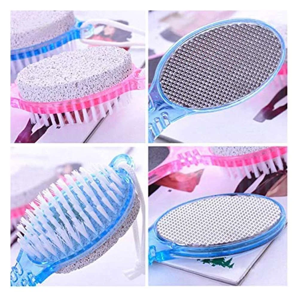 Close-up design of biya 4 step pedicure paddle foot filer, 026, multi color