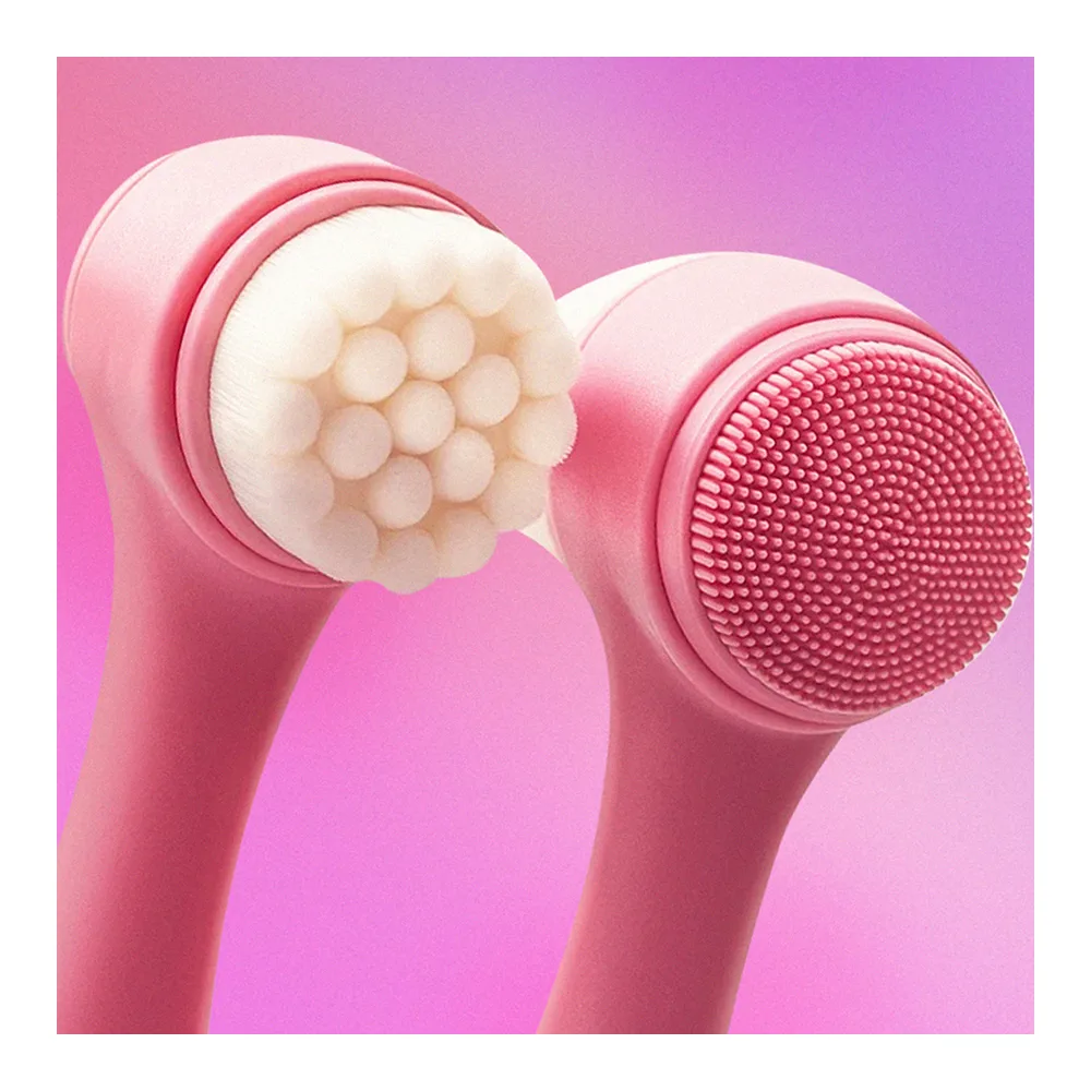 BleuFace Dual Face Brush, Assorted Color, BLU-2-0006