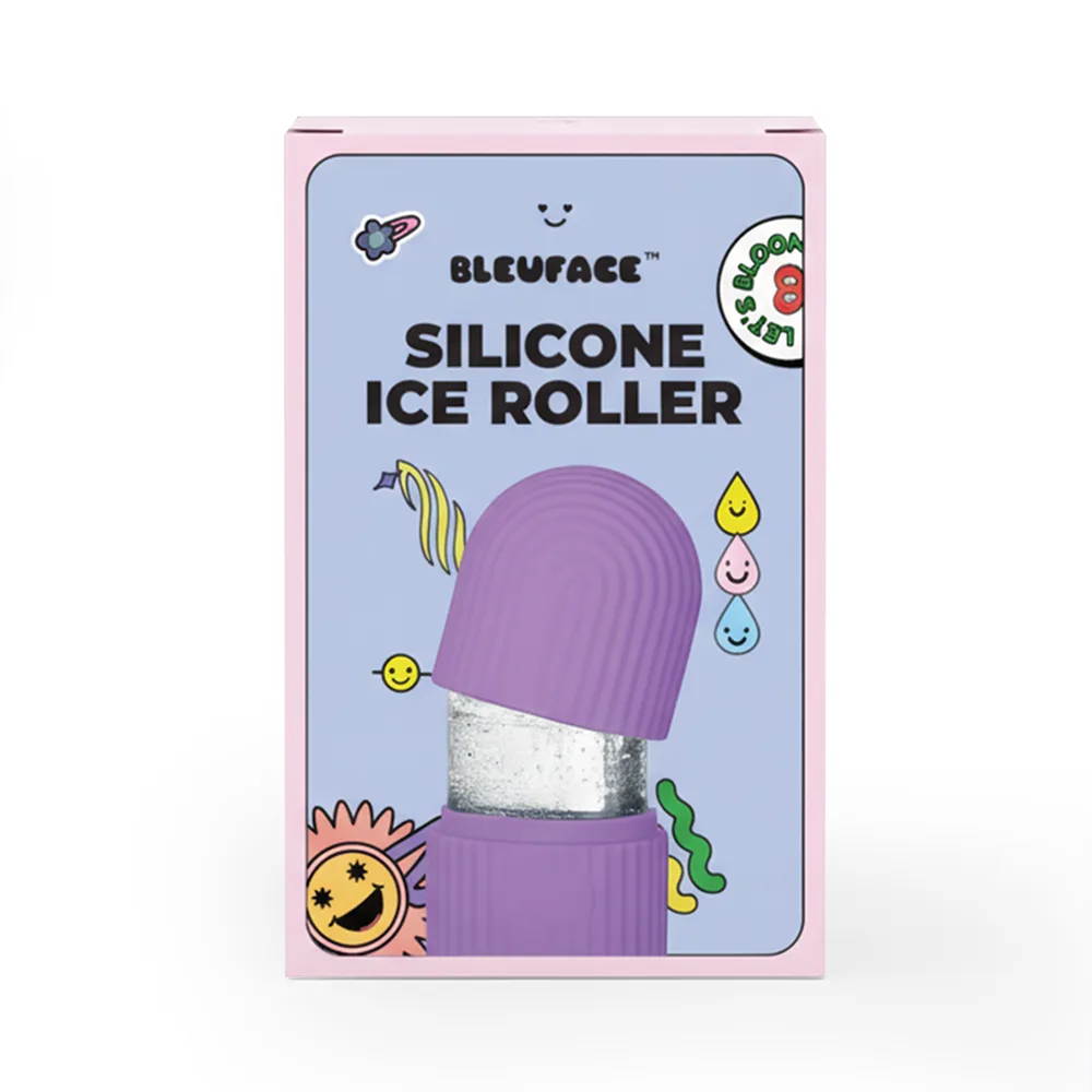 Comfortable casual bleuface silicone ice roller, blu-2-0012