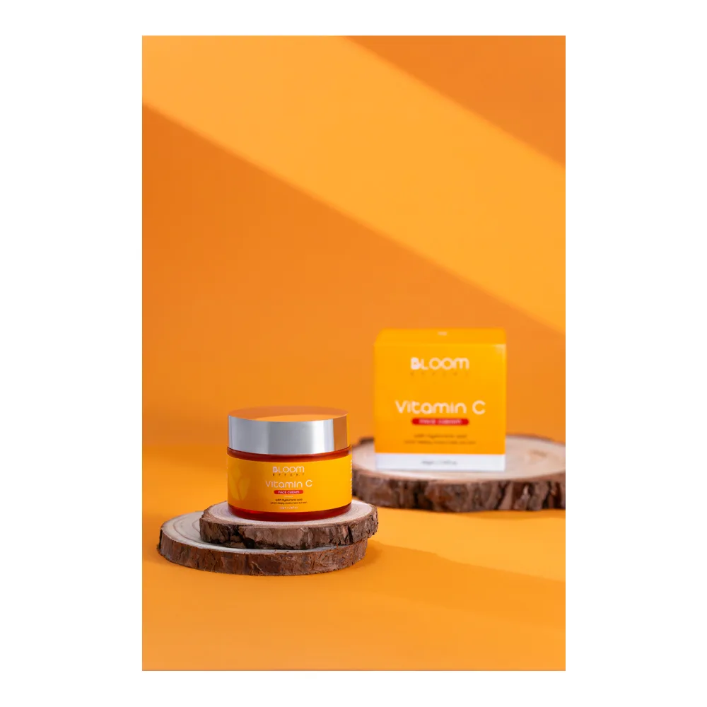 Bloom Effekt Vitamin C With Hyaluronic Face Cream, 50gm