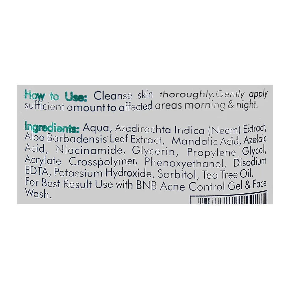 Comfortable casual bnb organic source tea tree acne control serum, prevent acne & reduce blemishes, 30ml