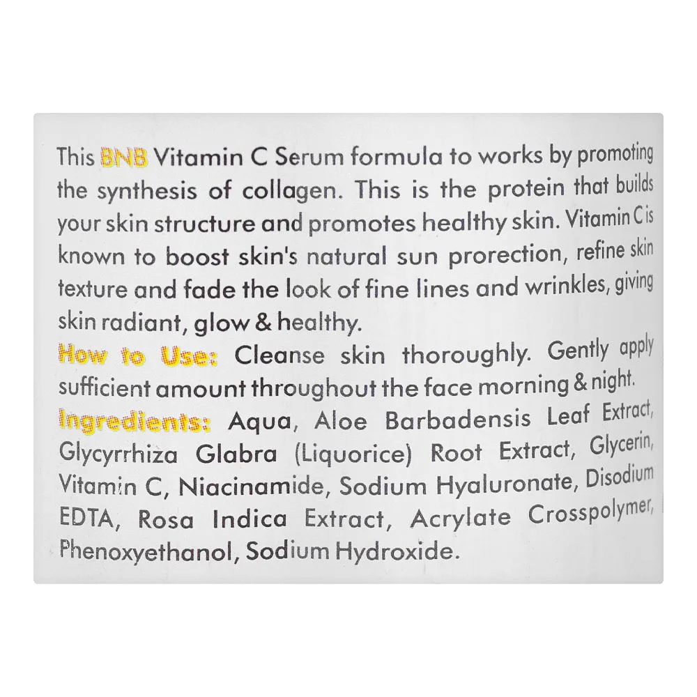 Comfortable casual bnb organic source vitamin c serum, 30ml