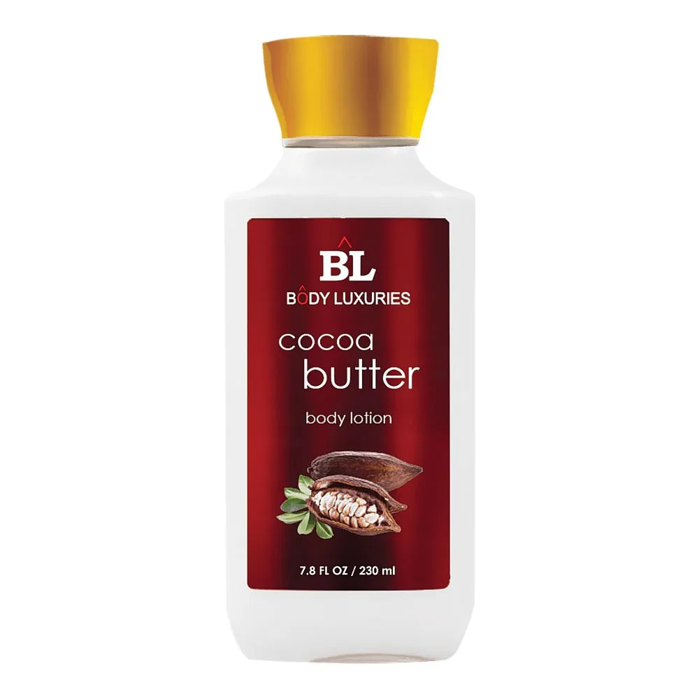 Body Luxuries Cocoa Butter Body Lotion, Bl-253, 230ml