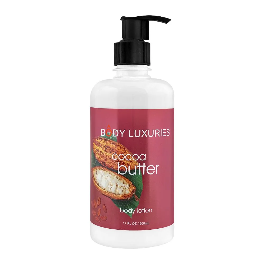 Body Luxuries Cocoa Butter Body Lotion, Bl-503, 450ml