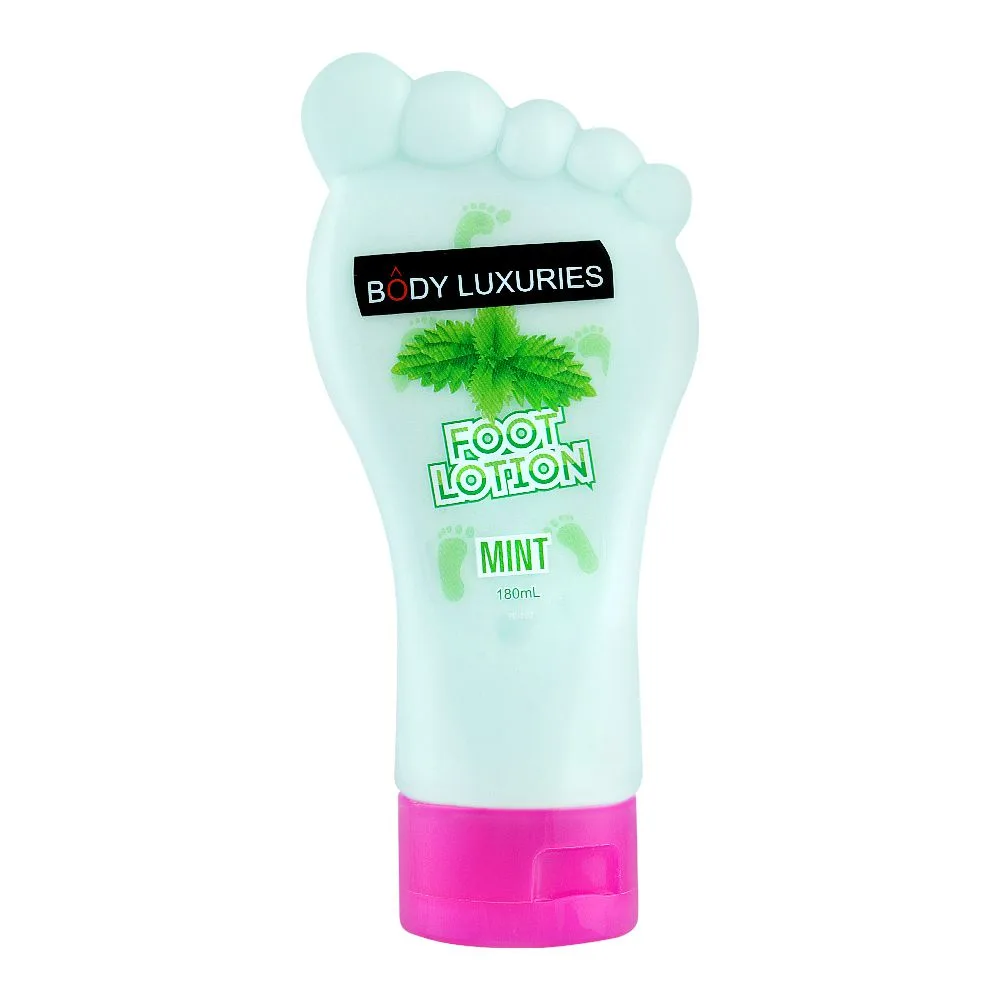 Body Luxuries Foot Lotion Mint, Fr-102, 180ml