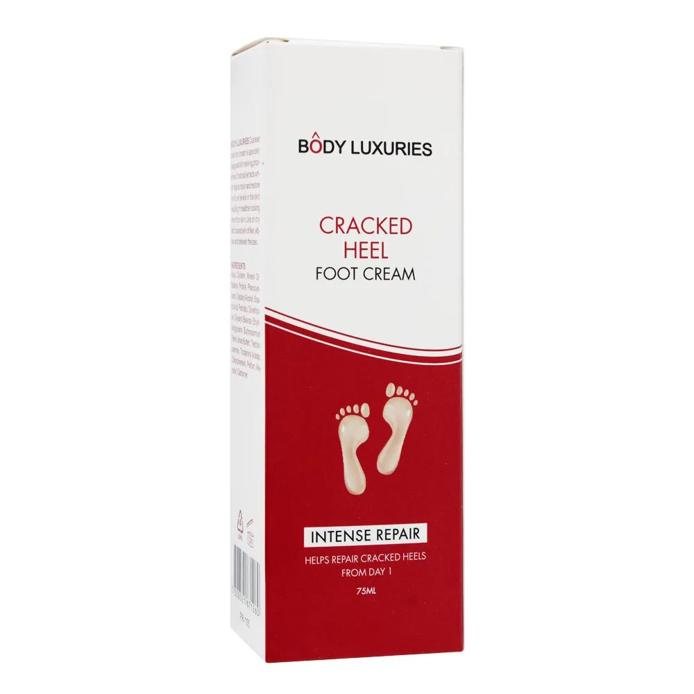 Body Luxuries Intense Repair Cracked Heel Foot Cream, Fr-105, 75ml