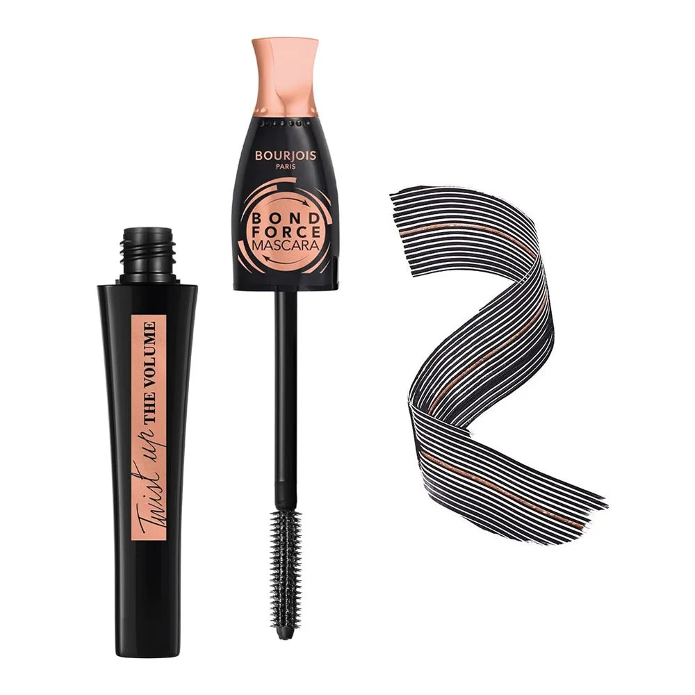 Bourjois Twist Up The Volume Bond Force Mascara, 1 Black, 8ml
