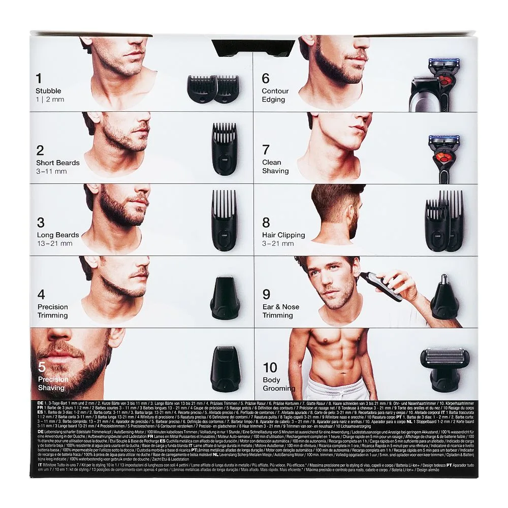 Comfortable casual braun all-in-one trimmer 7 10-in-1 styling kit, mgk-7220