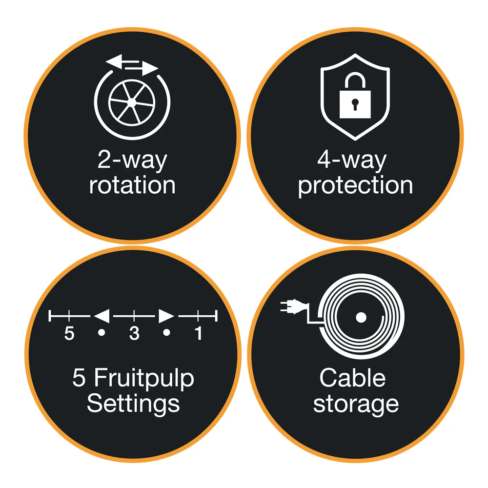 Lifestyle product image of braun multiquick 3 citrus juicer, mpz 9