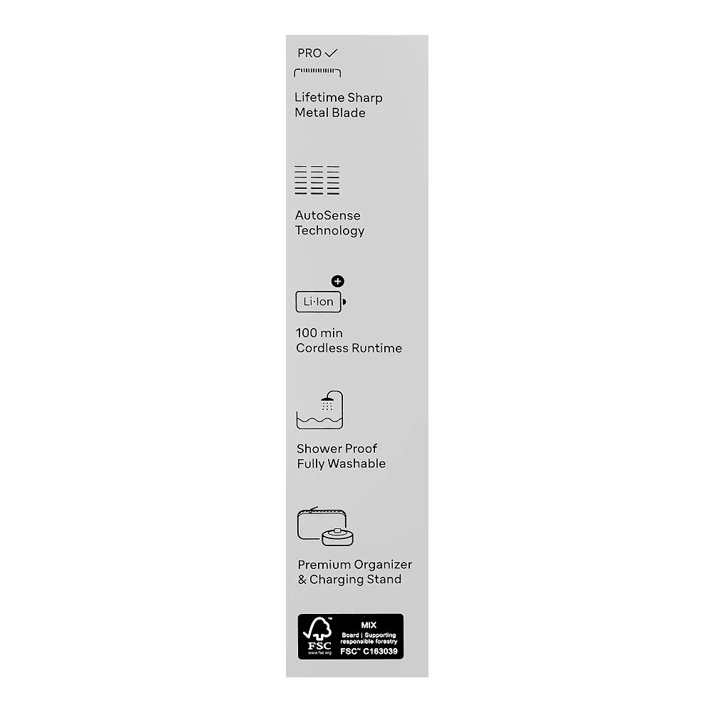 Premium everyday wear braun series 7 all-in-one 17-in-1 style kit, 100 minutes run time, black, mgk-7491