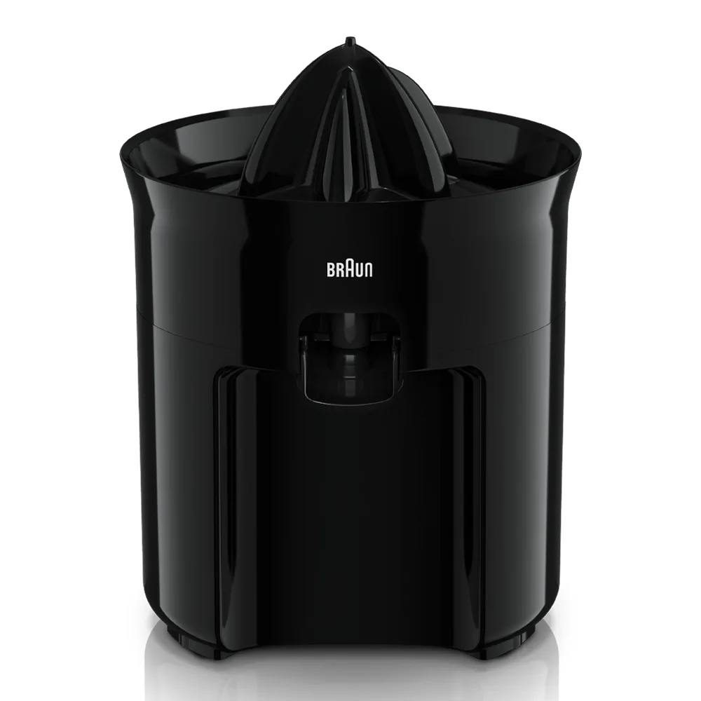 Comfortable casual braun tribute collection citrus juicer with free glass set, black, cj-3050