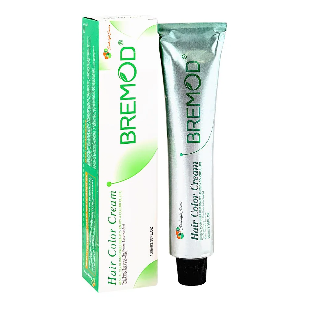 Bremod Hair Color Cream, Mineral Oil, 8/3 Light Gold Brown, 100ml