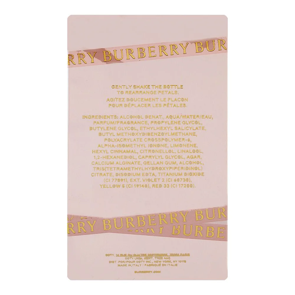 Comfortable casual burberry her petals limited edition spray, eau de parfum, for women, 88ml