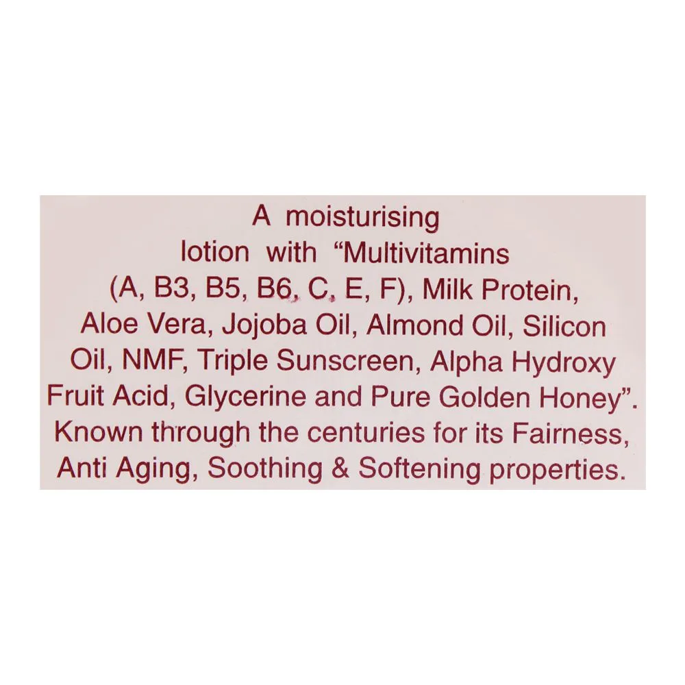 Comfortable casual care natural honey lotion 310ml