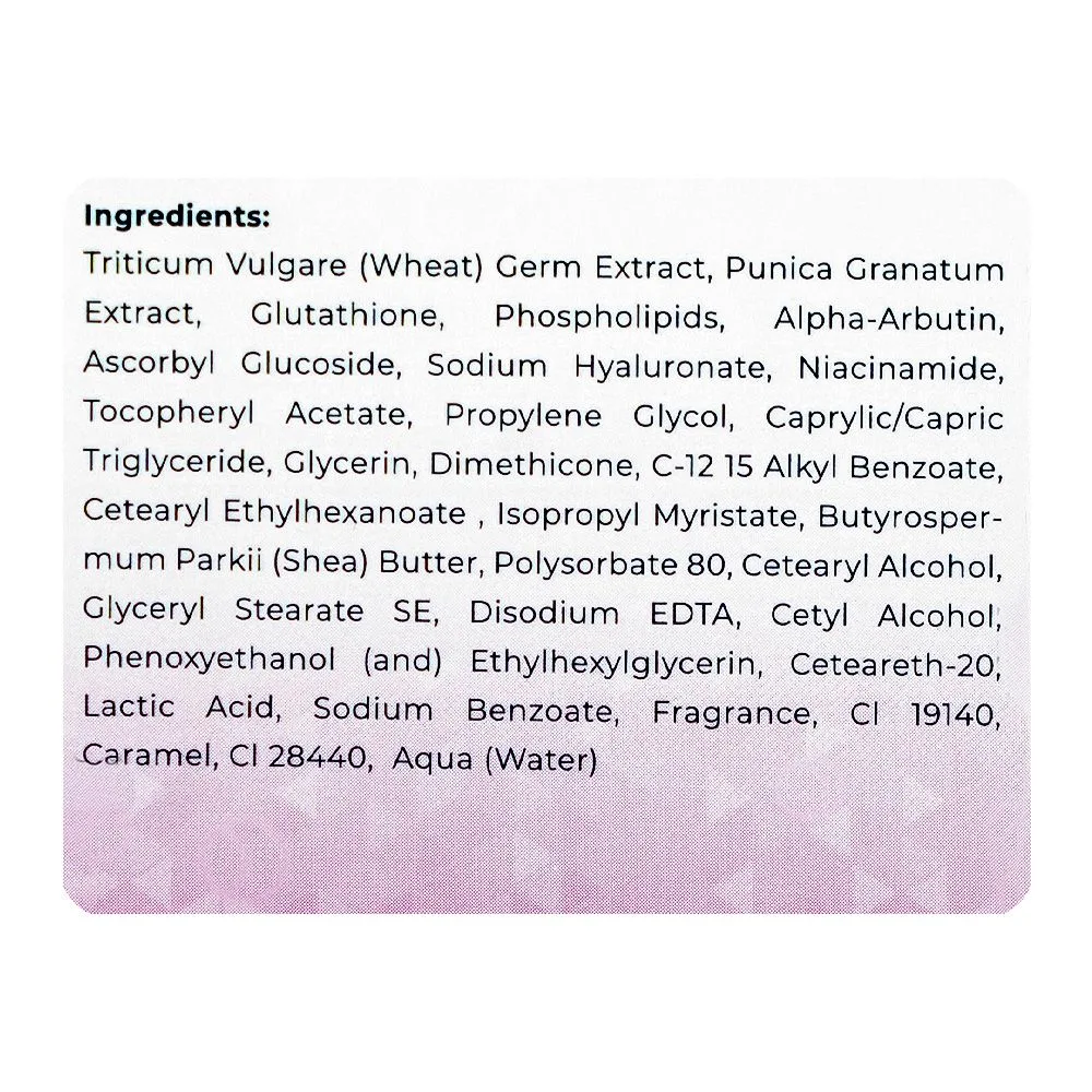 Cellcense Glutathione Brightening Cream, Vitamin C, Niacinamide, For All Types Of Skin, 50ml detail image 9