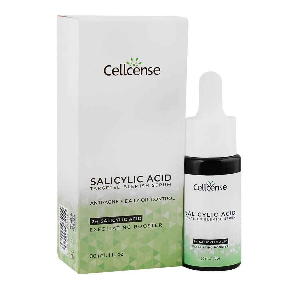 Cellcense Salicylic Acid Serum, Niacinamide, Salicylic Acid, For Acne-Prone Skin, 30ml